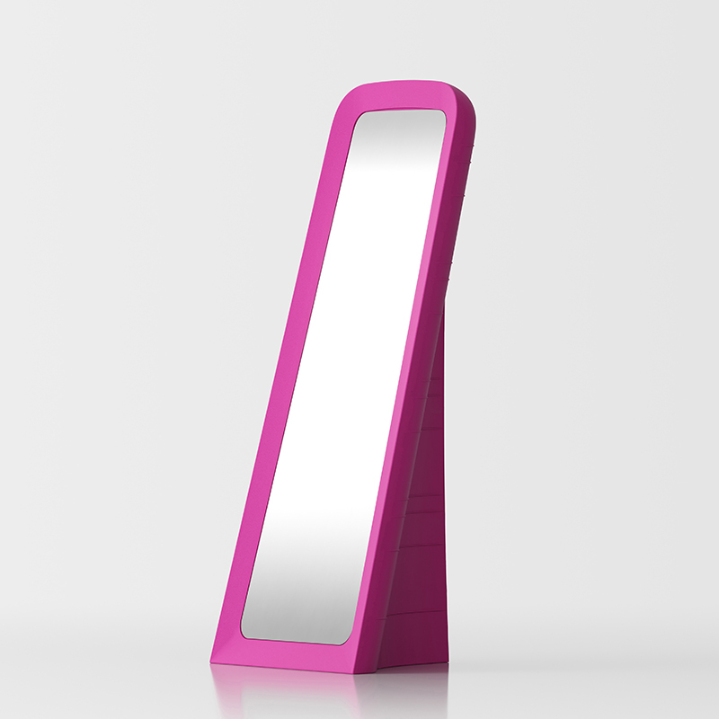 Cenerentola miroir au sol - fuchsia 1